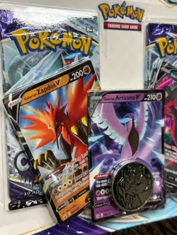 Pokemon TCG: CHILLING REIGN 2 Pack Blister ~ LEGENDARY BIRDS - Image 2
