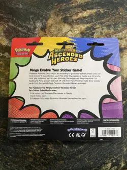 Pokemon Mega Evolution Ascended Heroes / Tech Sticker Collection Case 36 Packs - Image 5