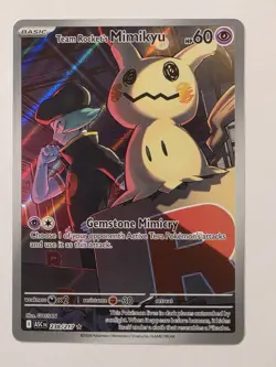 Team Rocket’s Mimikyu SIR 238/217 Ascended Heroes Pokemon TCG 10 potential!!! - Image 1