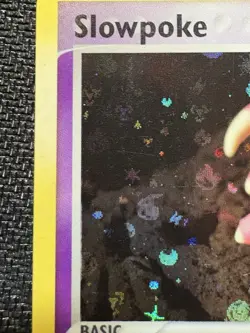 Pokemon TCG Slowpoke EX Fire Red & Leaf Green 80/112 Reverse Holo Card 2004 - Image 2