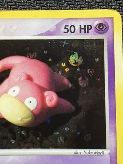 Pokemon TCG Slowpoke EX Fire Red & Leaf Green 80/112 Reverse Holo Card 2004 - Image 3