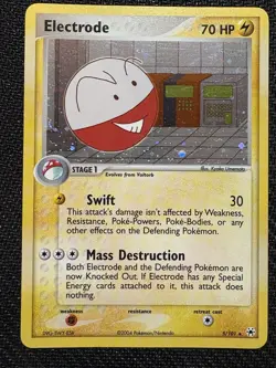 Pokemon Electrode EX Hidden Legends Holo Rare 5/101 Near Mint 2004 - Image 1