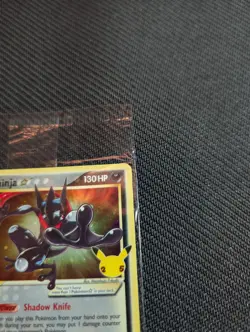 2021 Pokemon Celebrations Greninja Gold Star Promo SWSH144 (SEALED) - Image 5