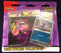 Pokemon TCG Ascended Heroes Ghastly Tech Sticker Collection BRAND NEW SEALED - Image 1