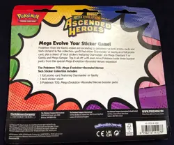 Pokemon TCG Ascended Heroes Ghastly Tech Sticker Collection BRAND NEW SEALED - Image 2