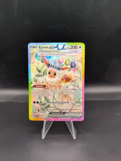Pokemon Eevee ex 167/131 Prismatic Evolutions Holo Special Illustration Rare - Image 1
