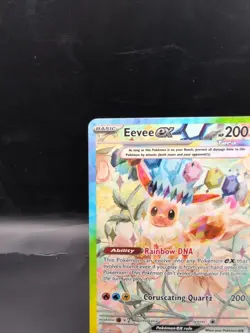 Pokemon Eevee ex 167/131 Prismatic Evolutions Holo Special Illustration Rare - Image 2