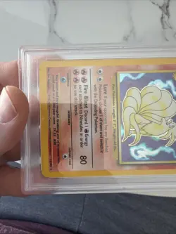 Ninetales 12/102 Base Set PSA Graded 6 Pokemon Trading Card Game - Image 4