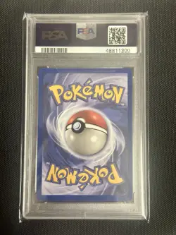 1999 POKEMON BASE SET UNLIMITED #12 NINETALES-HOLO PSA 9 MINT 🔥 - Image 2