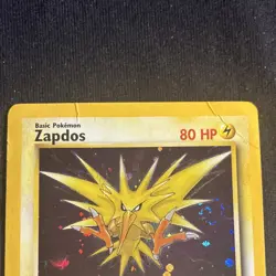 Zapdos 15/62 Fossil Holo Rare 1999-2000 Wizards Pokemon English (Swirl) - Image 4