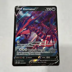 Eternatus V SWSH064 Promo Foil Dragon 220 HP Pokemon TCG Card - Image 1