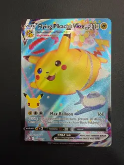 Pokemon - Flying Pikachu Vmax 007/025 - Celebrations 25th Anniversary - Image 1