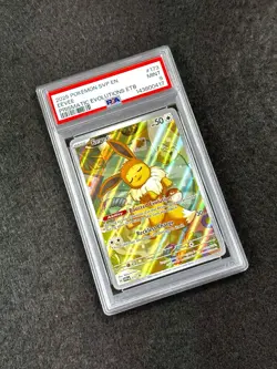 2025 POKEMON SVP EN-SV BLACK STAR PROMO #173 EEVEE PSA 9 PRISMATIC EVOLUTIONS - Image 2