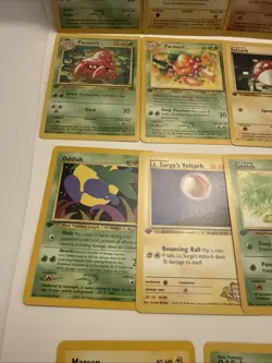 Pokemon 1st Edition Lot TCG Vintage WOTC - Oddish, Parasect Etc - Image 4