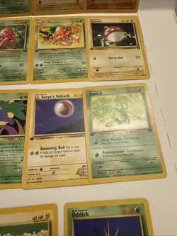 Pokemon 1st Edition Lot TCG Vintage WOTC - Oddish, Parasect Etc - Image 5