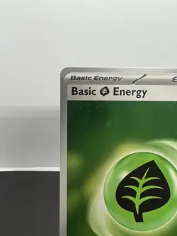 Basic Green Leaf Energy Cosmic Holo Foil 001 Pokemon 151 English NM SVE - Image 3