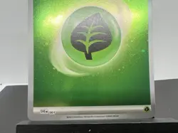 Basic Green Leaf Energy Cosmic Holo Foil 001 Pokemon 151 English NM SVE - Image 4