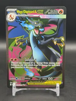 Pokemon Mega Charizard X ex 109/094 Phantasmal Flames Ultra Rare Full Art NM - Image 1