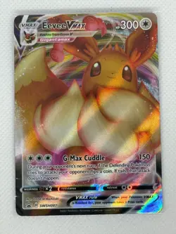 SEALED Pokemon Eevee VMAX SWSH087 Shining Fates Holo Black Star Promo MINT - Image 1
