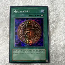 Megamorph Spell Holo Dark Beginning 1 DB1-EN037 Konami Yu-Gi-Oh TCG - Image 1