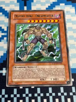YUGIOH! Konami Replacement Redemption Destiny Hero Dreadmaster EOJ-EN004K LP - Image 1