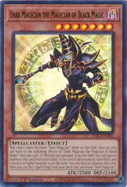 Dark Magician the Magician of Black Magic - INFO-EN006 - Ultra Rare YuGiOh - Image 1