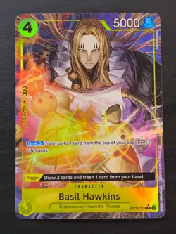 Basil Hawkins OP10-109 - One Piece PRB02 Alt Art - Image 1