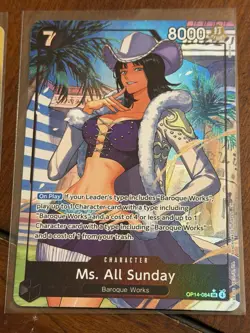 Nico Robin ST29 Alt Art Com OP14 (Sunday) Alt Art SR EB02 Alt Art Rare One Piece - Image 3