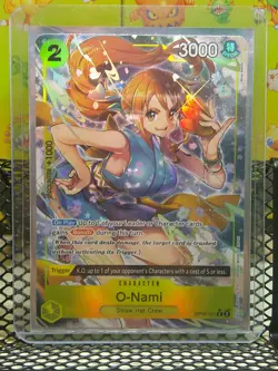 O-Nami (Alternate Art) OP06-101 - Wings of the Captain Foil NM - Image 1