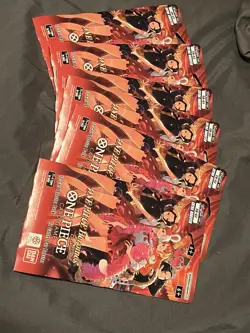 One Piece Heroines Ep-03 Sleeved Blister Packs X6 Tcg Bandai Factory Sealed 💎 - Image 1