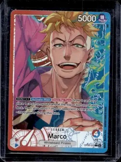 2024 One Piece Two Legends Marco Leader #OP08-002 - Image 1