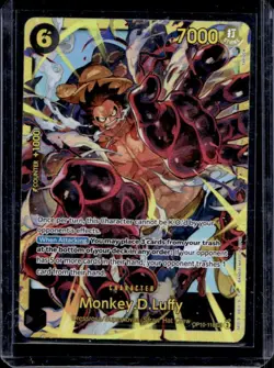 2025 One Piece Royal Blood OP10 Monkey.D.Luffy Secret Rare #OP10-118 - Image 1