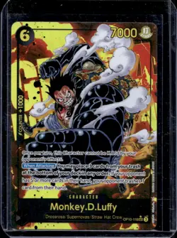 2025 One Piece Royal Blood Monkey.D.Luffy Secret Rare Alternate Art #OP10-118 - Image 1