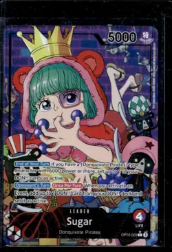 2025 One Piece Royal Blood OP10 Sugar Leader Alternate Art #OP10-003 - Image 1