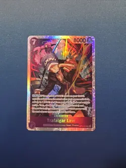 Trafalgar Law OP12-073 One Piece Legacy of the Master Foil ENGLISH SR - Image 1