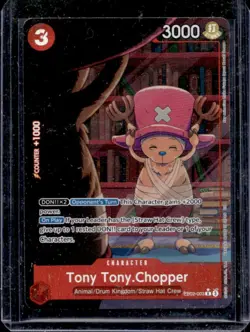 2025 One Piece Anime 25th Collection Tony Chopper Alternate Art Rare #EB02-003 - Image 1