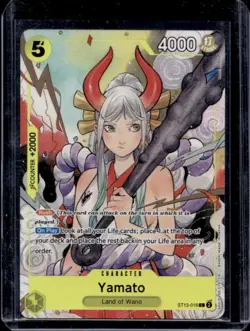 2025 One Piece Illustration Box Volume 2 Yamato Character #ST13-016 - Image 1