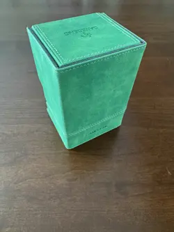 Gamegenic Watchtower 100xl Green Deck Box Holds Over 100 Cards - Image 2