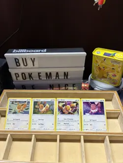 🔥 Pokemon Eevee Promo Bundle Lot 4 Card Black Star Holo Set Fast 💨 Shipping - Image 1