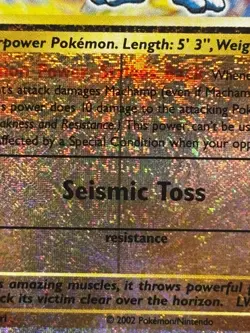 Pokemon TCG 2002 Legendary Collection Machamp Reverse Holo Rare Card 15/110 LP - Image 3