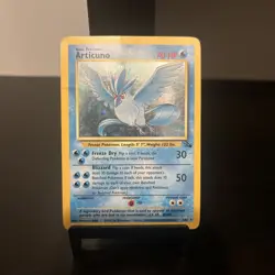 #3 Articuno 2/62 Fossil 1999 Holo Rare WOTC Pokemon Card TCG - Image 1
