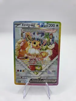 Pokemon TCG Eevee EX 174 Prismatic Evolutions Black Star Promo Card - Image 1