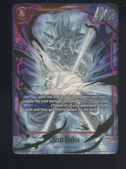 Dragon Ball Super Card Game FB04-129 Son Goku Alternate Art Secret Rare - Image 1