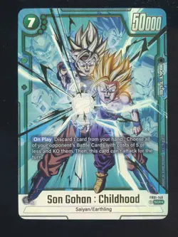 Dragon Ball Super Card Game FB01-140 Son Gohan Alternate Art Secret Rare - Image 1