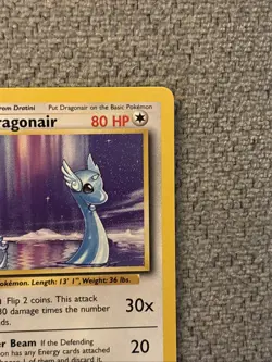 Pokemon TCG Dragonair Base Set Unlimited Rare Card 18/102 NM / LP Condition - Image 3