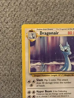 Pokemon TCG Dragonair Base Set Unlimited Rare Card 18/102 NM / LP Condition - Image 4