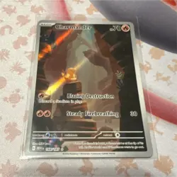 Pokemon Charmander Holo 168/165 Scarlet & Violet 151 Basic Card 2023 - Image 1