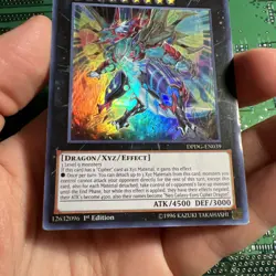 Neo Galaxy-Eyes Cipher Dragon DPDG-EN039 Ultra Rare 1st Edition Yugioh Card - Image 3