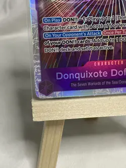 One Piece Donquixote Doflamingo OP10-071 SR Full Art Special Holo Card - Image 5