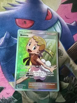 Bonnie (Full Art) 128/131 SM - Forbidden Light Pokemon Card - Image 1